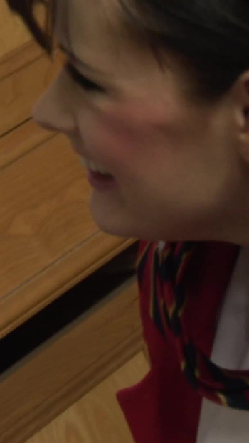 Captivating moment from "schuelerin wird vom lehrer von hinten genommen und hart gefickt und darf alles schlucken"