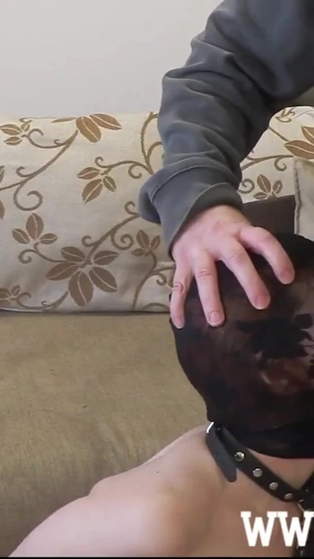 Spectacular moment from "Submissive masked slut learns how to deepthroat dick"