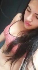 Bogotana tocandose para mi