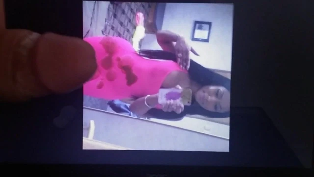 Cum tribute to Nicki Minaj 12