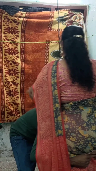 Mathvan, Who Lives in the Same House, Saw the House Owner’s Wife Wearing Panties and Wants to Taste Her. | Clip 1