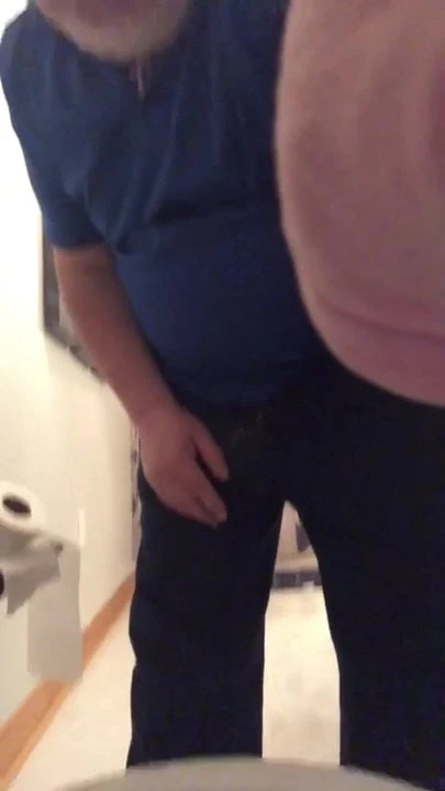 Daddy showing big balls
