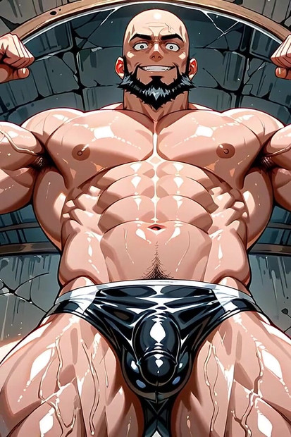 Ai Shirtless Hunks with Bulges
