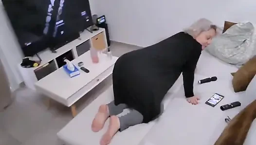 In Doggy Position to Receive a Good Cock in My Ass