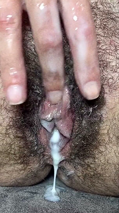 Creamy orgasm during morning masturbation in college | Clip 1