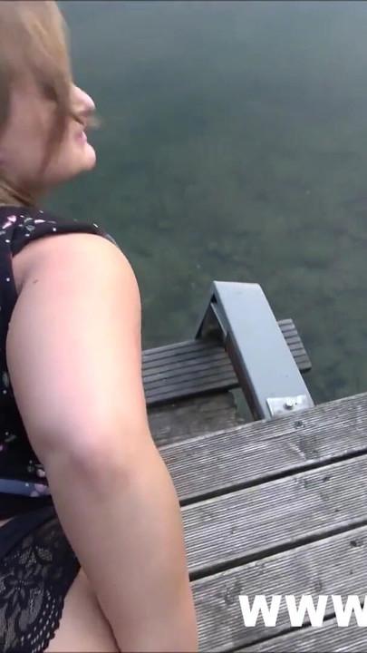 Memorable moment from "Spontaneous outdoor quickie at the lake! HAVE I BEEN RECOGNIZED?"
