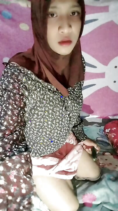 A Beautiful Hijab With A Veil