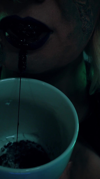 Jaw-dropping moment from "horror video JOI CEI jerk off cum eating instructions- hot scary witch Arya Grander - domination POV"