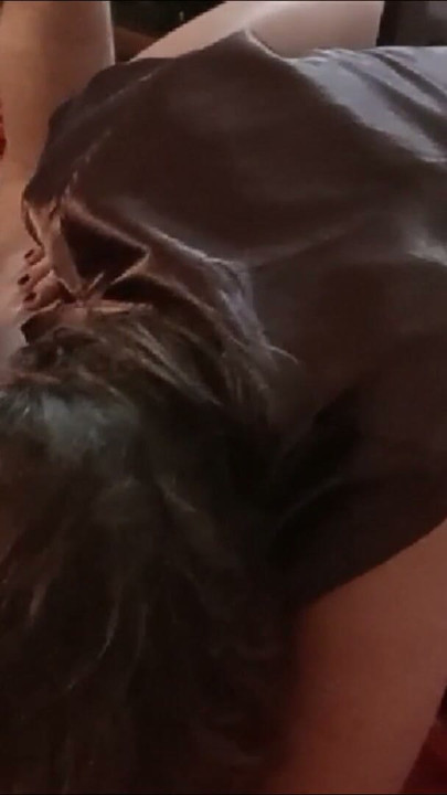 227 - French Amateur, Satin Tight Dress, Satin Lingerie Outfit, Pussy Fucking, Blowjob, Rimming | Clip 1