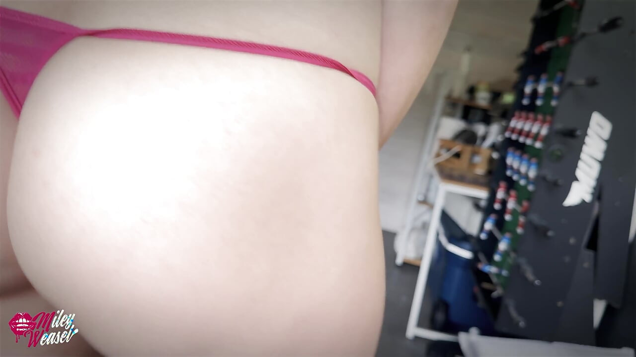Blonde Wife Lets Herself Be Inseminated by the Gardener!