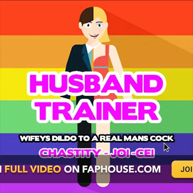AUDIO ONLY- Husband trainer wifey's dildo to a real mans cock