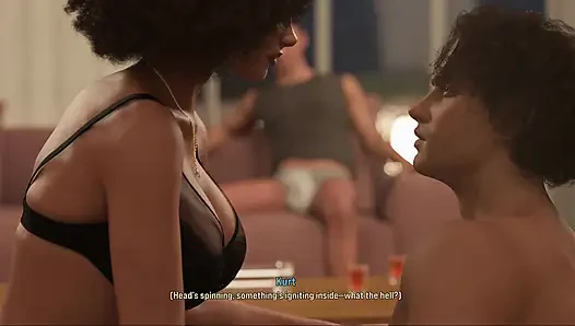 Ketika istri dan ibu tiri yang masih muda berubah jadi liar - pelajaran kesetiaan - bab 5a - suami cuckold keluar dalam permainan berani