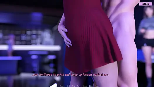 Awam MILF Amber in ihrem verlangen - S3 - Kapitel 6b: Wilde orgie mit Freunden im Club