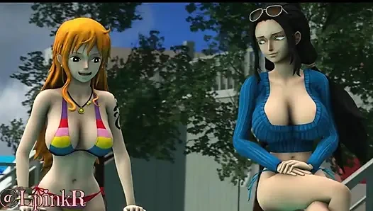 Einteiler futa robin x nami