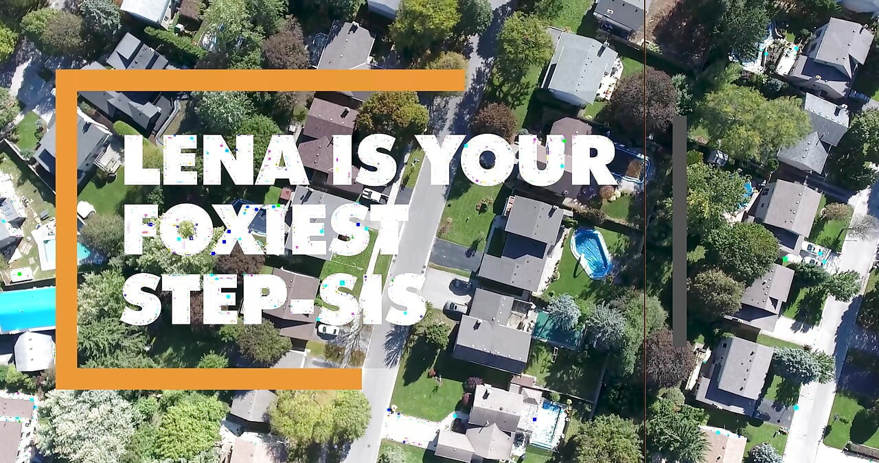 POV - Stepsister pussy fuck session with Lena Paul