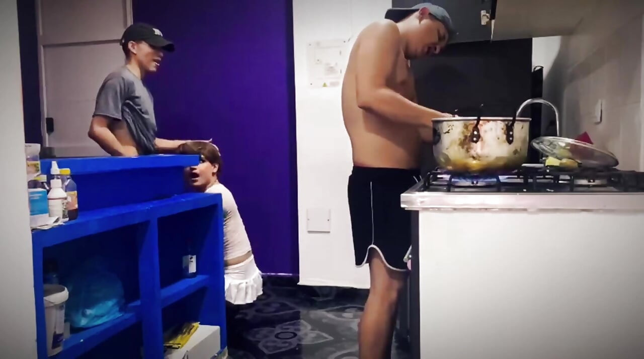Femboy Fucks Her Boyfriend's Best Friend Behind His Back
