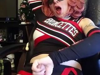 Bad Cheerleader Cum Shot! by vikkicd16