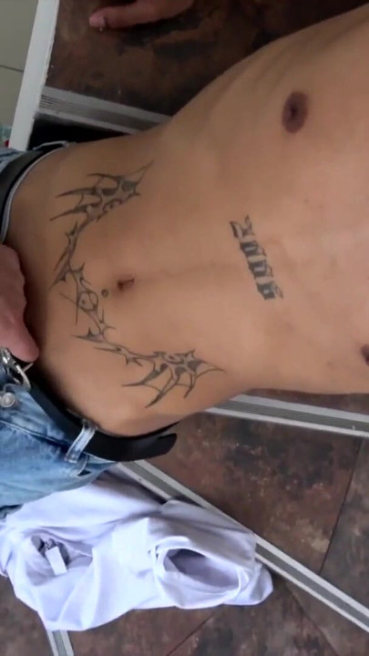 Latino Twink Big Dick Handjob | Clip 1