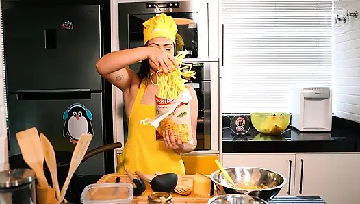 Hot Lesbian Latinas cooking - Part 3 - SFW
