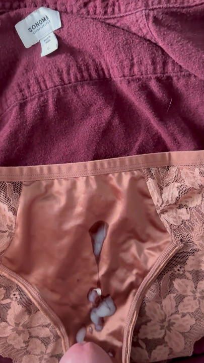Cum on Wife’s Panties 16