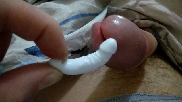 Mini dildo  insertion  my  uretra
