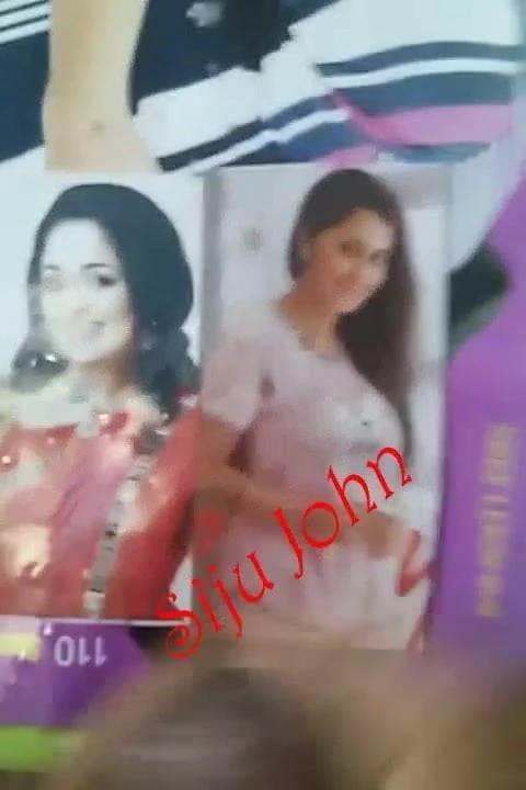 Kavya Madhavan and Kaniha spit and cum tribute