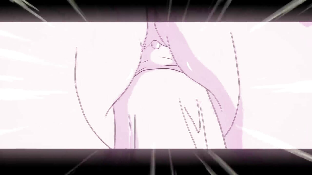 Hinata onanerer en fed pik og får sin fisse ødelagt