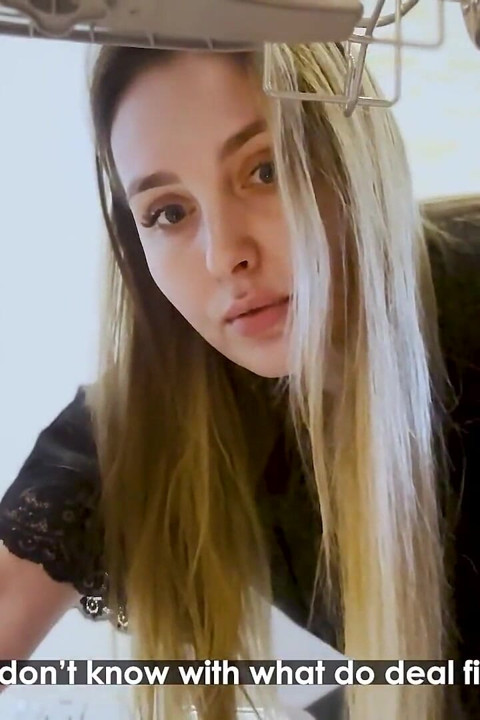 Fucked my stepmom who got stuck in the dishwasher - oh my god your cock has grown so much