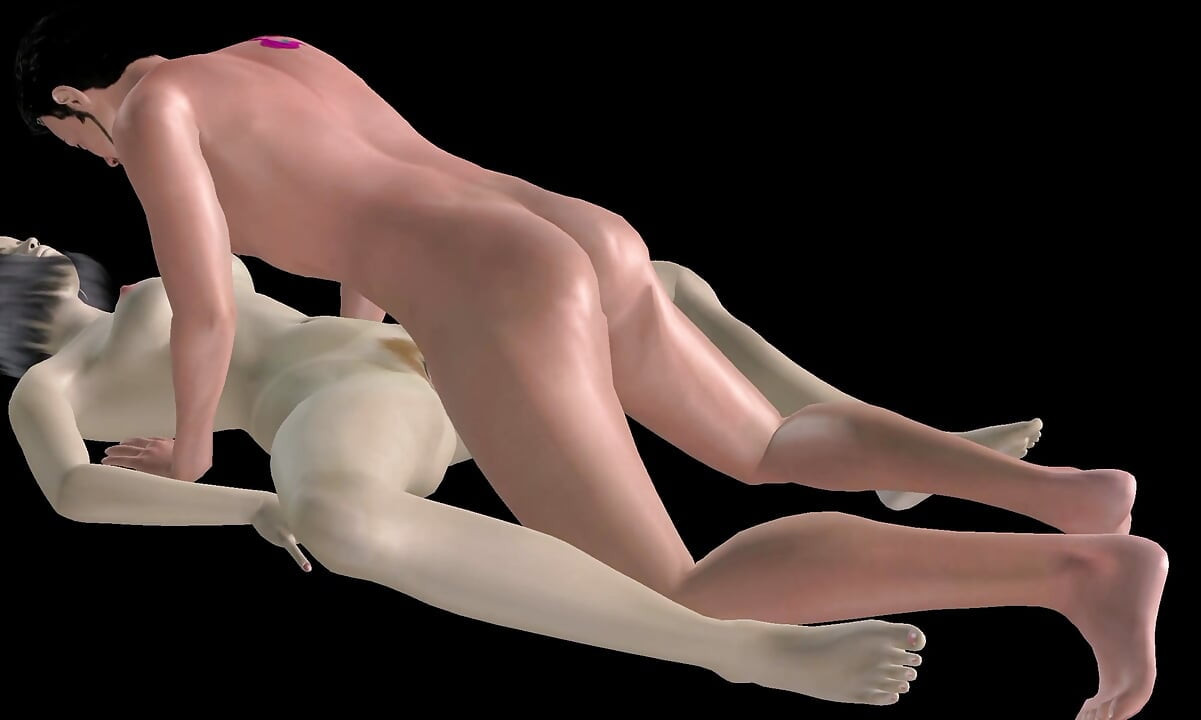 애니메이션 3D 포르노 - 선교사 보지에서 아름다운 소녀를 따먹는 아시아 남자