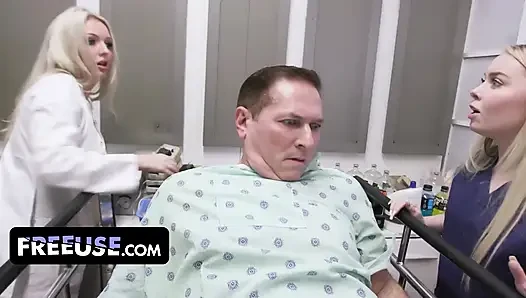 Thick MILF Haley Spades & Missa Mars Get Special Treatment From Perv Doctor