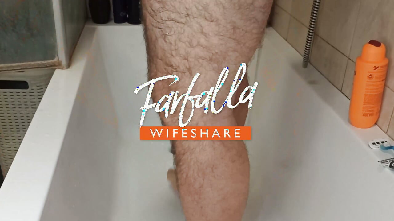 Bisexual homemade sex with wife. Double dildo. Wife shaves husband. Part 1. Ep 30042