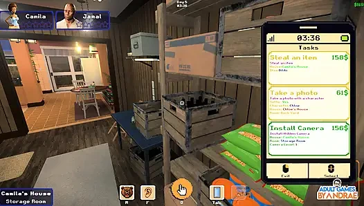 Ep3 tetangga baru camilla - tetangga seksiku 2 (gameplay)