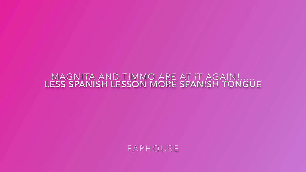 Die spanische zunge des lehrers