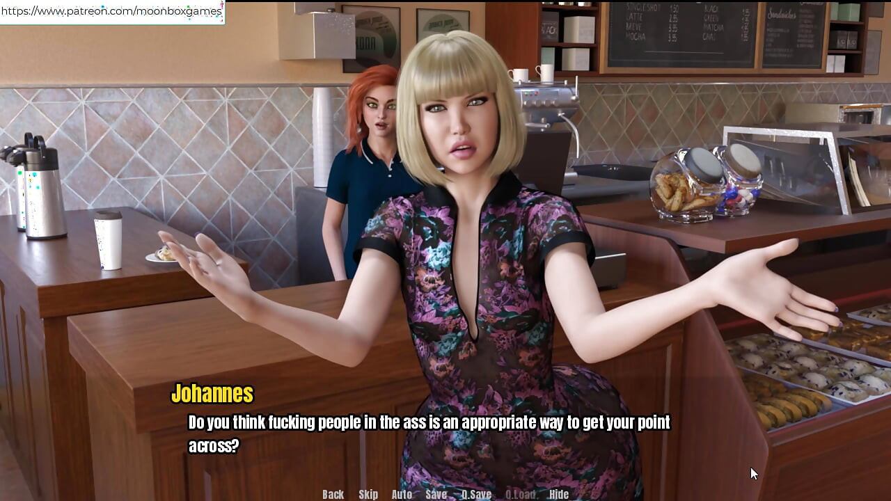 Grandmas house - ive dominated the lady from coffee shop and fucked her