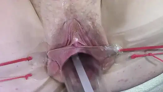 11 Uzağa Yayılmış Vajina Yakın Çekim, Lambayla 1000 Watt Seks