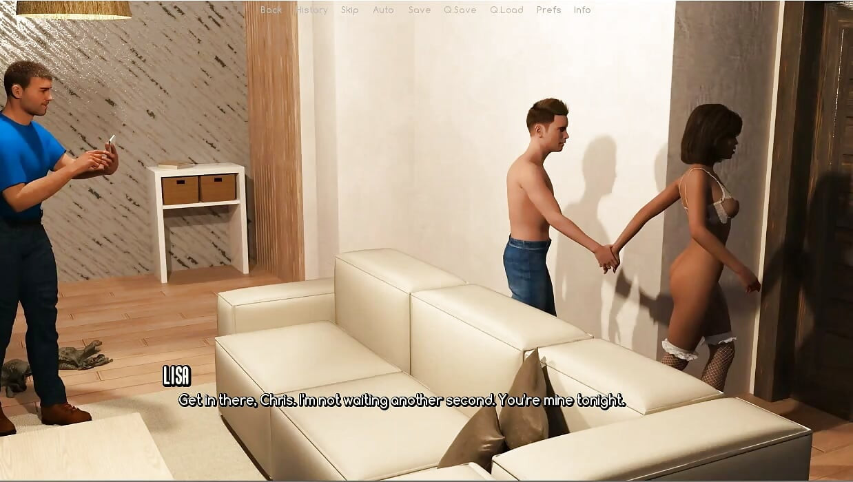 A Life Worth Living -gameplay - Roleplay - Husband Shares and Films Wife Sex with His Friend