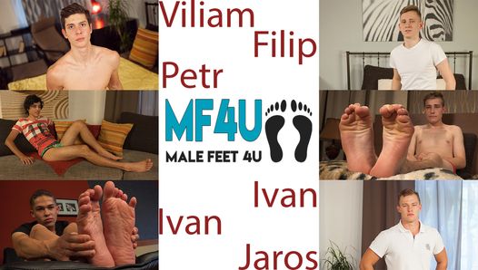 Mannelijke voetmodellen compilatie - januari 2019 p1