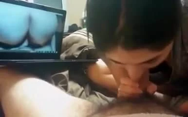 Watching porn