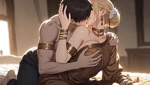 Мачеха с большими сиськами занимается сексом с сыном