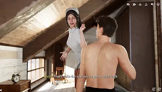 Nurse Hot Pussy Gently Receives Every Touch