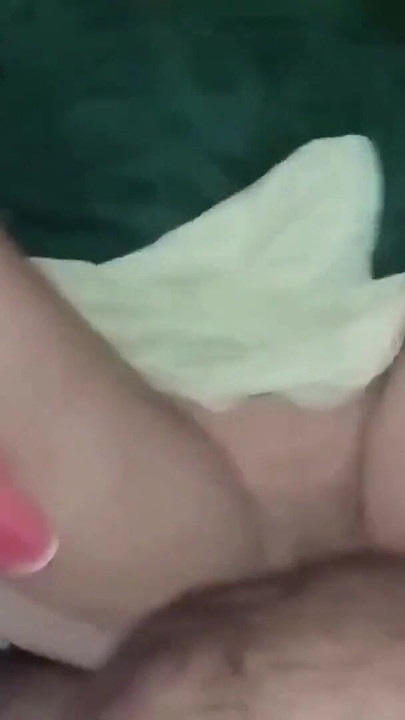 Iconic moment from "Pizza delivery man blows up my pussy! Attention! Squirt! His plunger makes me squirt!"
