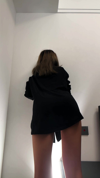 The female fitness instructor's reward made my dick hard and I came in her mouth.