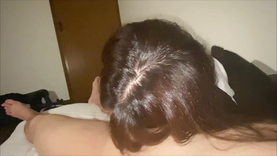 Couple having sex without showering after going for a night walk with her