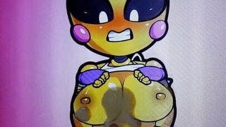 Toy Chica Bouncy Boobs Cum Tribute