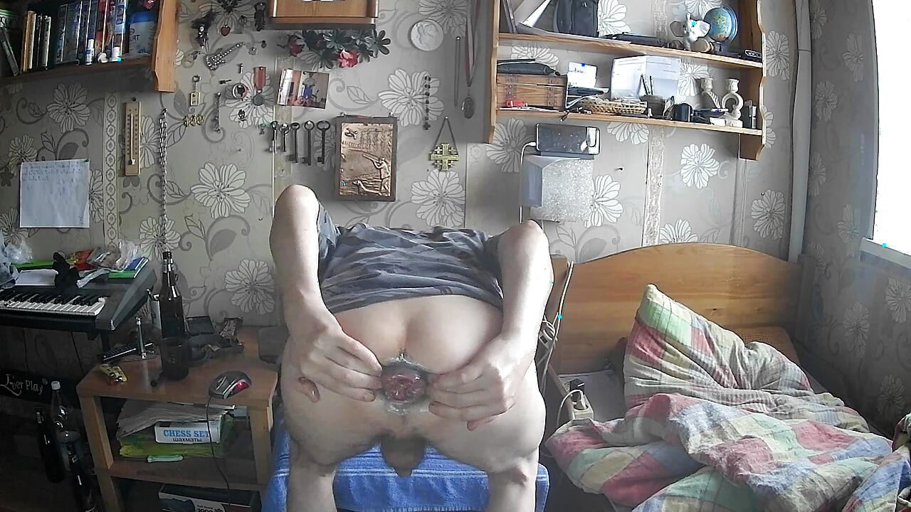 私の新しいアナルレコード - お尻に缶詰 - 映画の中の私の名前と苗字