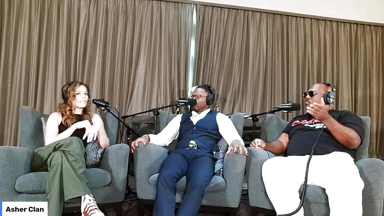 Adult Entertainers Couch Talk with Katie Kush, Jamie Knox and Mrflourish Podcast Asherclantv