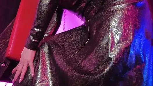 Dominatrix Eva Latex Femdom BDSM Mistress Fetish Dress High Heels Big Ass MILF Hot Rubber