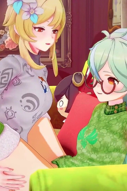 Genshin Futa - Jingle Bells (futa Shemale)