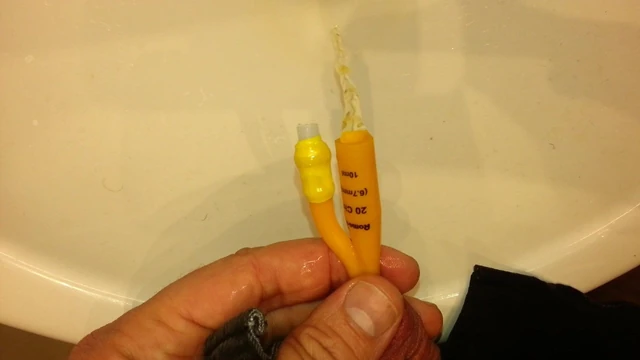 piss with catheter