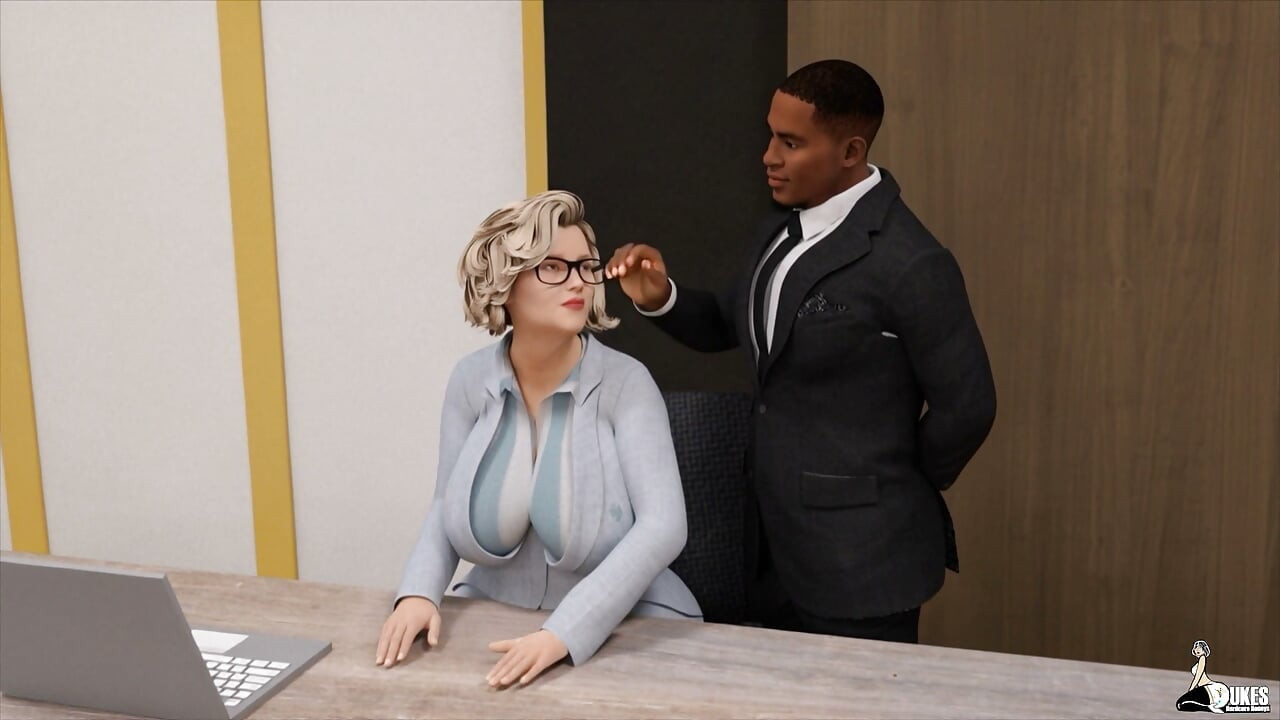 Big Dick Boss Rough Fucks his Submissive Secretary